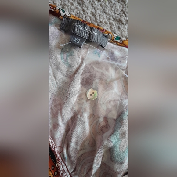 HAUTE HIPPIE Style Patterned Halter Top Size XS - Picture 9 of 9